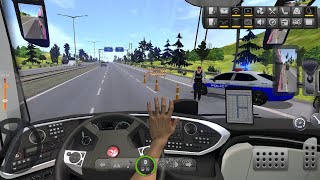 Bus Simulator : Ultimate | Police 🚔 🚨👮‍♂️ | Mobile Gameplay | Zuuks | Drive with Devil 😈  screenshot 5
