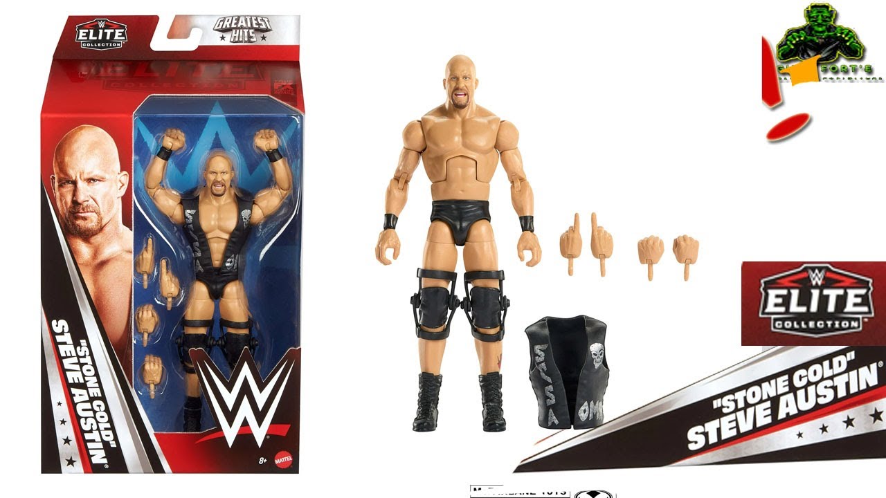 WWE ELITE STONE COLD STEVE AUSTIN FIGURE
