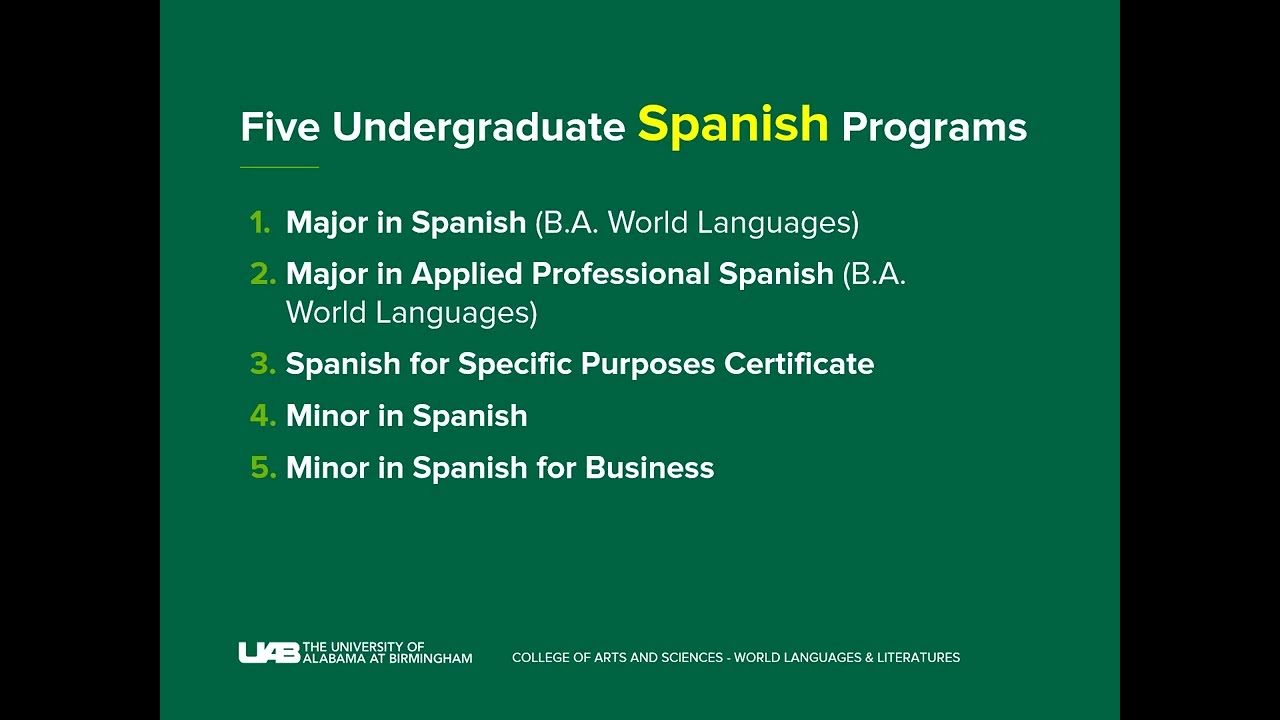 Spanish | CAS - Department of World Languages and Literatures, image size:1280x720