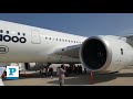 Onboard Airbus A350-1000 test aircraft for Qatar Airways