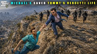 GTA 5: MICHAEL SAVED TOMMY VERCETTI'S LIFE || BB GAMING screenshot 5