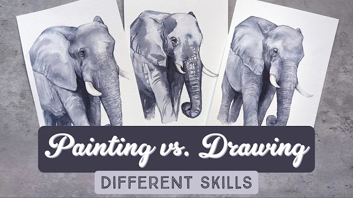 PAINTING VS. DRAWING | Which Skill is More Importa...