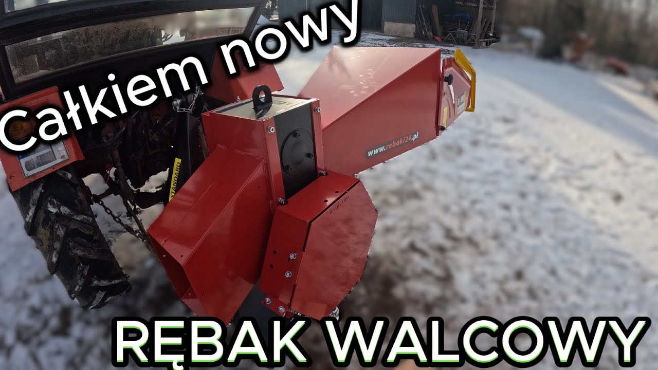 Rębak walcowy do władymirca t25. Szybki unboxing, dłuższe składanie.