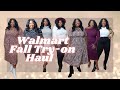 Walmart Plus Size Try-On Haul  for Fall | Casual Work Outfits, Sweaters, Boots | CANDESLAND 2021