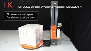 Powered Pre-Stretch Semi-Auto Pallet Wrapper