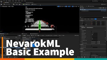 NevarokML Reinforcement Learning Plugin for Unreal Engine 5: Basic Example Showcase