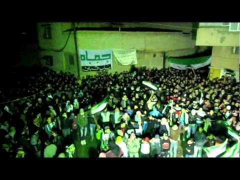 حماه 23 1 2012 باب قبلي مسائيه راااائعه من رحماني