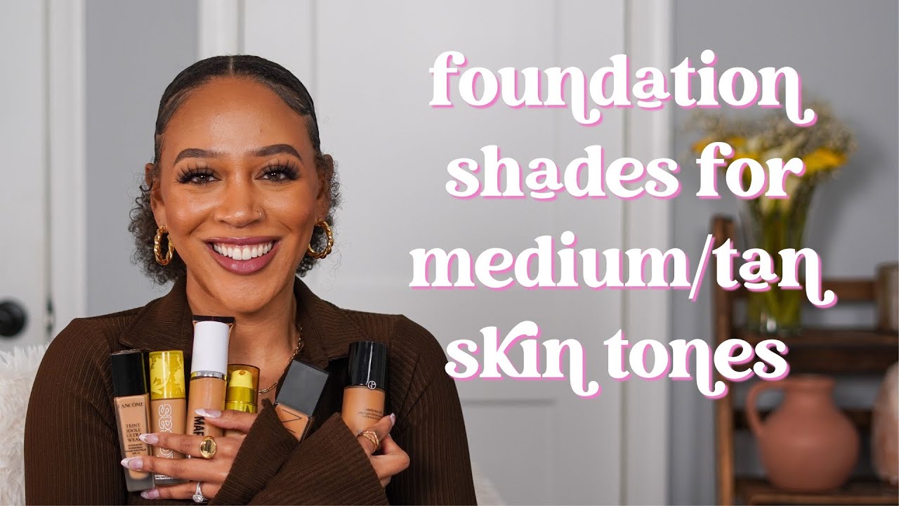 Foundation shades for medium/tan skin with warm undertones Find your