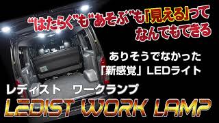 【新発売】LEDISTワークランプ　車種別設定　第一弾