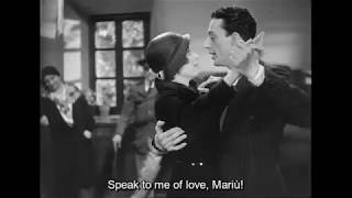 Vittorio De Sica - Parlami d'amore, Mariù (1932, with English subtitles) Resimi