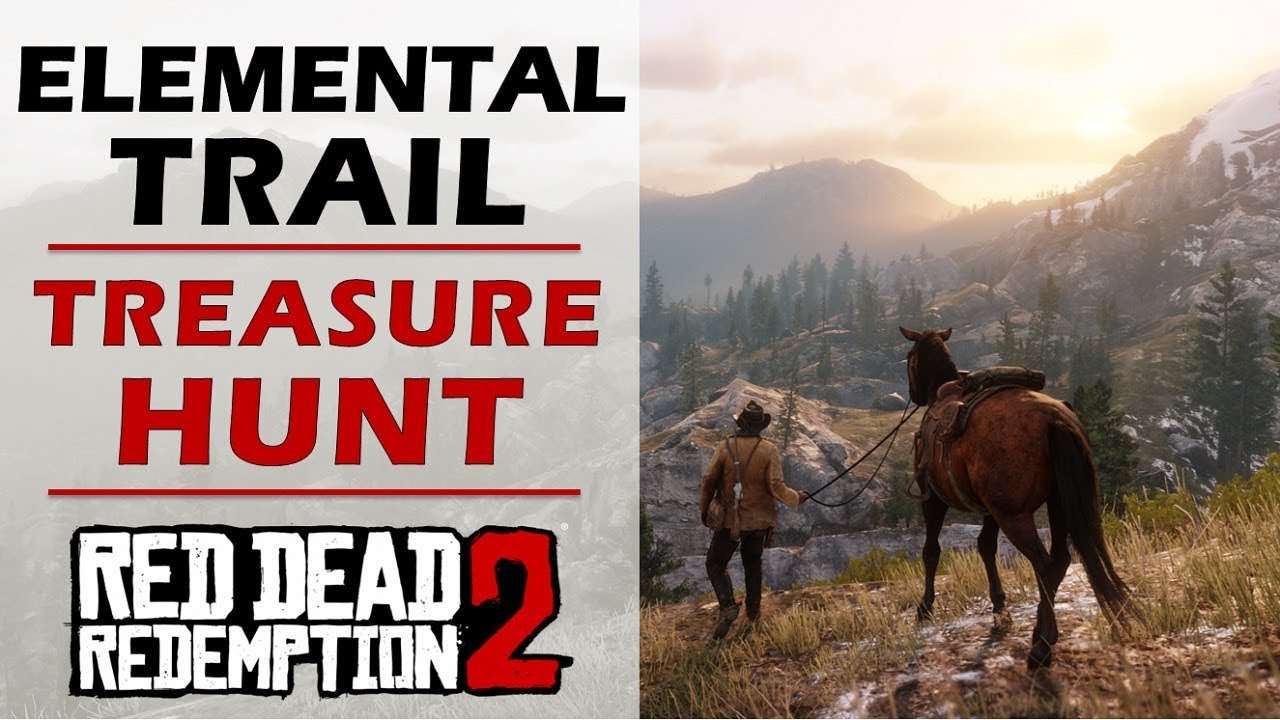 Red Dead Redemption 2 The Elemental Trail Treasure Map locations