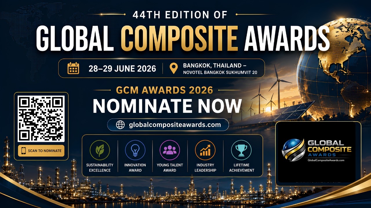 44th Edition of Global Composite Awards | 28–29 June 2026 | Bangkok, Thailand #worldresearchawards