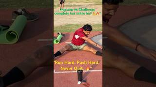 5 KM Run + Push-Ups + Full Body Workout | Real Fitness Challenge 💪 |#runforfitindia #sports #viral
