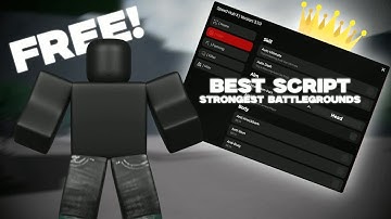 The Strongest Battlegrounds Script *NO KEY* | Auto Block, Auto Counter, Cam Lock & More! | Mobile/PC