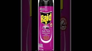Raid Ação Total Mata Baratas Formigas Mosquitos Pernilongos E Moscas Mata O Mosquito Da Dengue