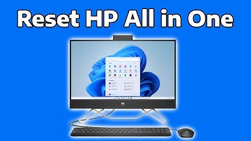 How To Reset Restore Reinstall Hp All In One Desktop to Factory Settings