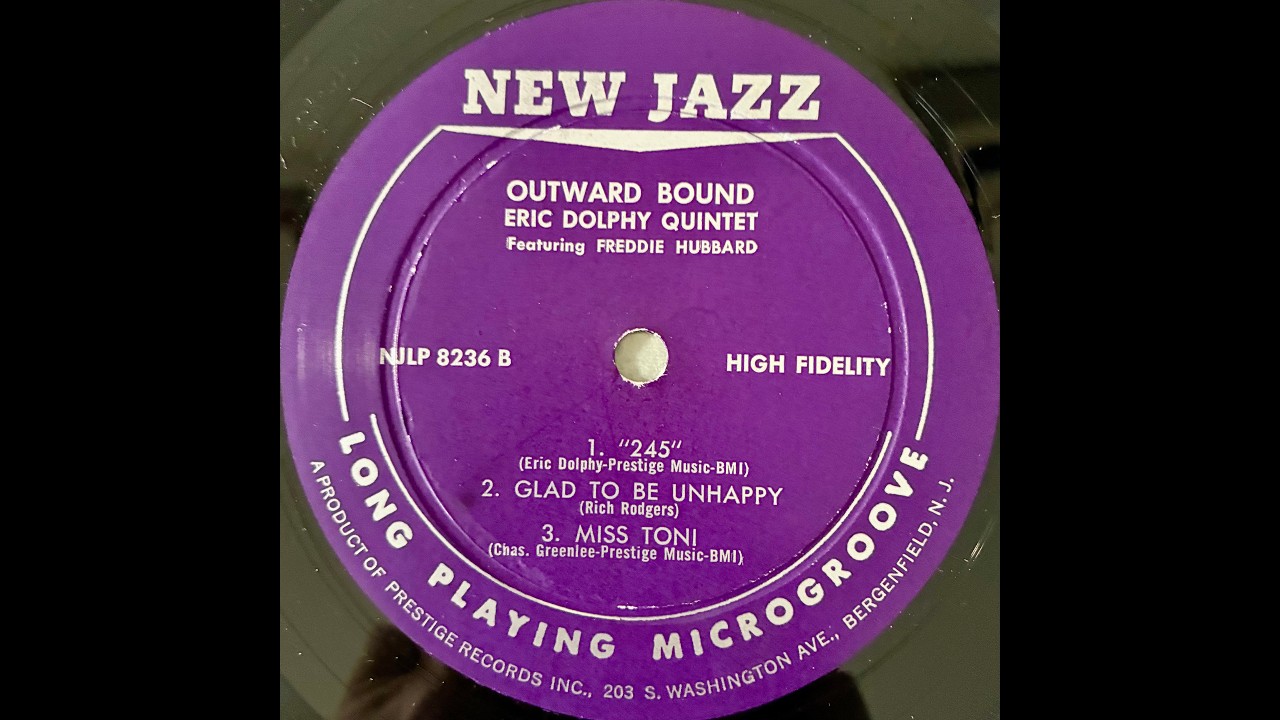 Eric Dolphy / Outward Bound / NJLP 8236 B - YouTube