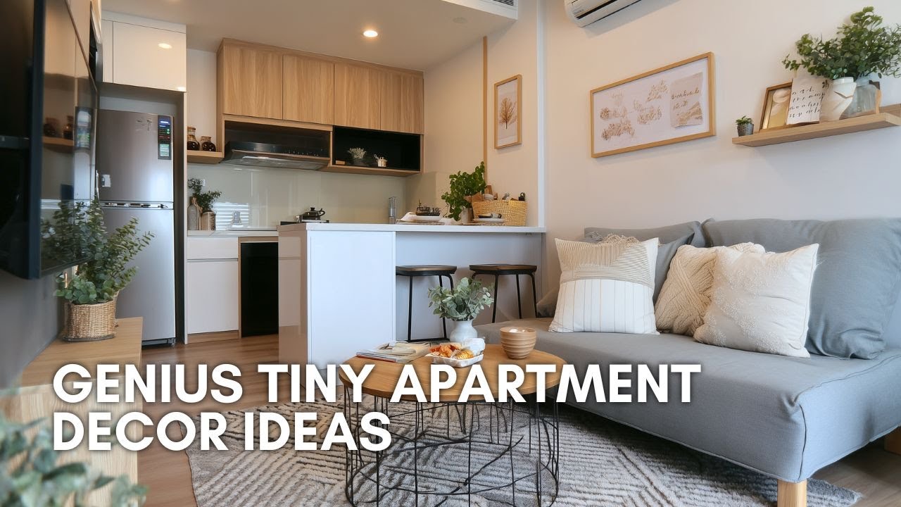 Genius Tiny Apartment Decor Ideas That Maximize Space Without ...