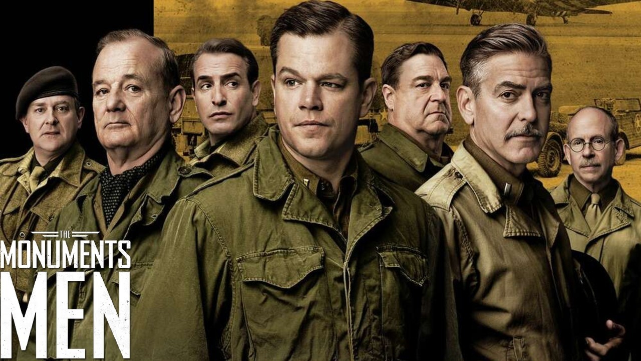 The Monuments Men 2014 Film | George Clooney, Matt Damon, Bill Murray, John Goodman | Movie Review