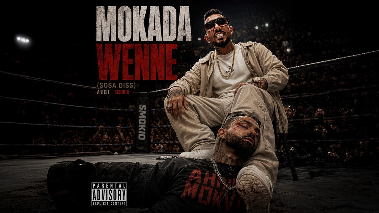 SMOKIO - MOKADA WENNE (Reply Diss To SOSA) | Official Lyrics Video