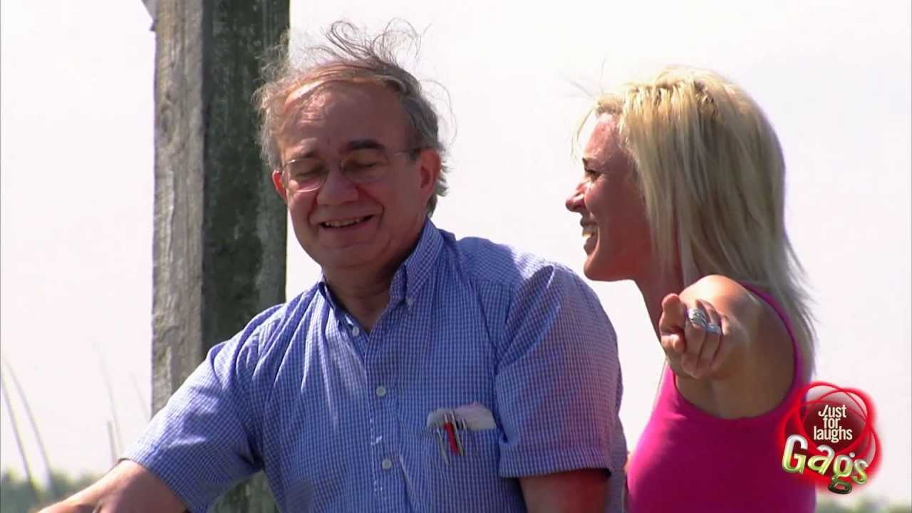 Scaring People With Fake Train Just A Little Prank Where People Think They Are Going To Die In A Train Accident That S One Scaring People Funny Gif People