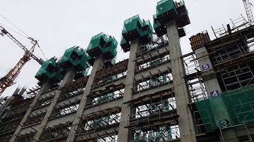 Manufacture rebar coupler, Jump form system building, jump form sequence, building jump form