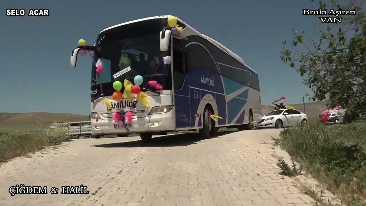 Böyle Aşiret Düğün konvoyu Görülmedi VAN