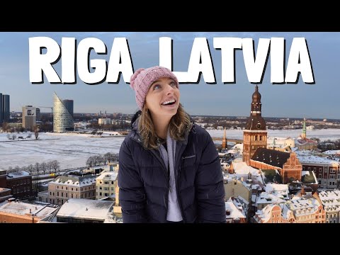 Our COLDEST Day So Far RIGA LATVIA