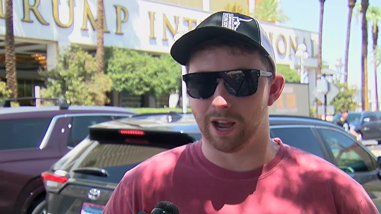 Las Vegas locals react to Biden dropping out of 2024 race - YouTube