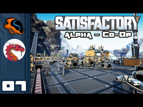 Let's Play Satisfactory [Alpha - Co-Op w/ Aavak] - PC Gameplay Part 7 - The Water Is A Lie?!