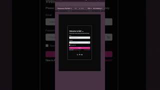 Fully responsive Login page with next.js and tailwindcss