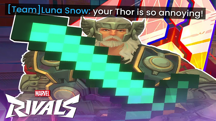 Rank #1 THOR Dominates PRO Players with THOR ! | Marvel Rivals Top 500 Gameplay