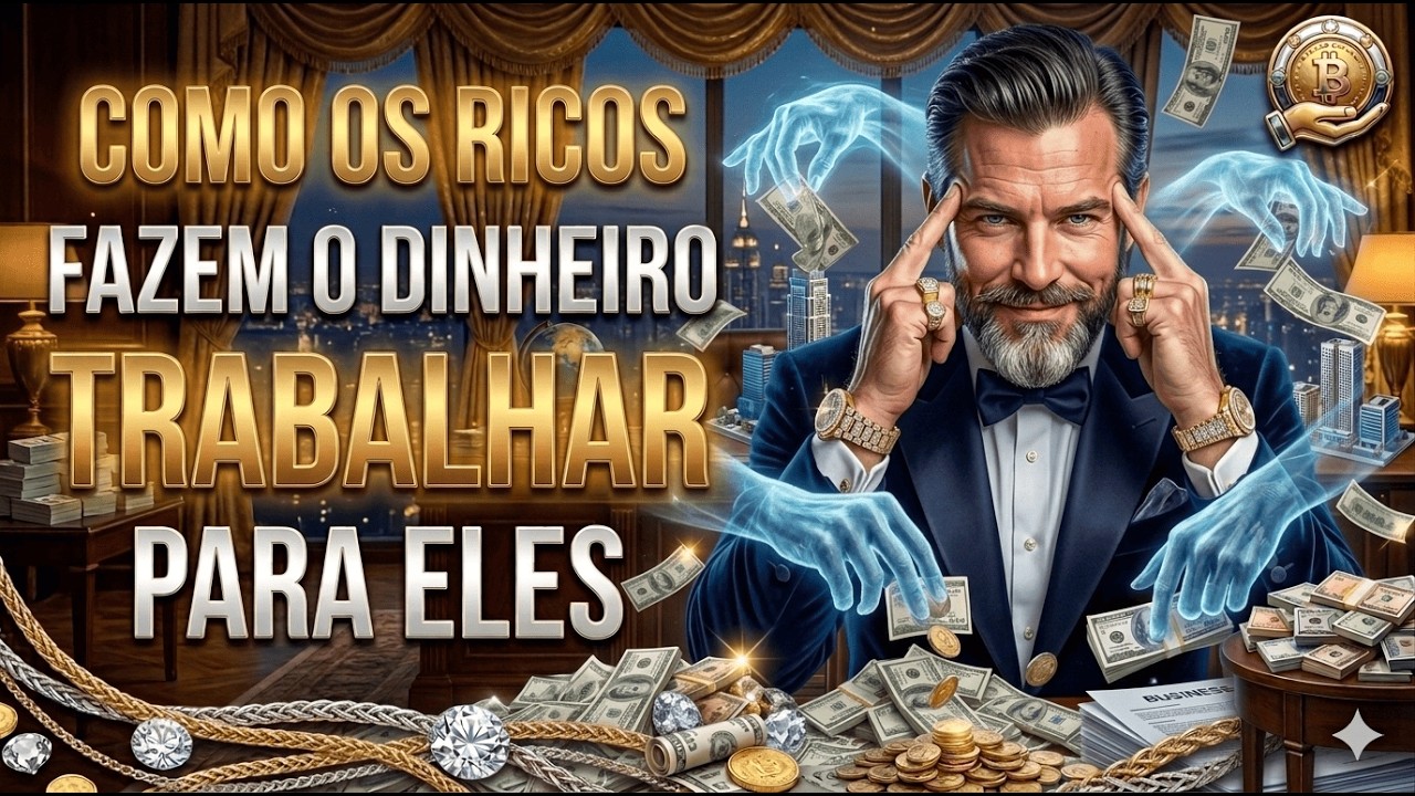 Como os Ricos Fazem o Dinheiro Trabalhar para Eles - Inscreva-se no nosso canal