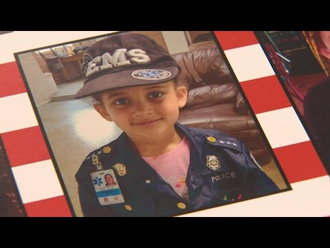 6-year-old girl honored