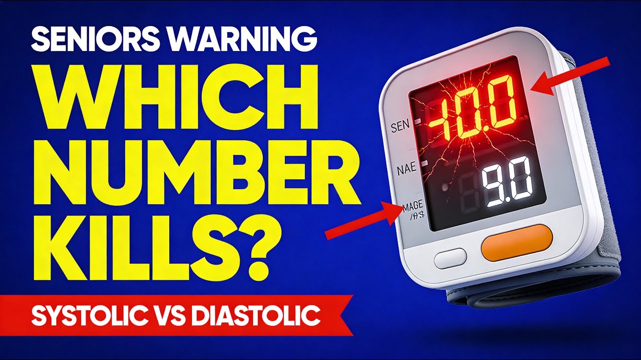 SENIORS: Which Blood Pressure Number KILLS More Seniors? (Systolic vs Diastolic)