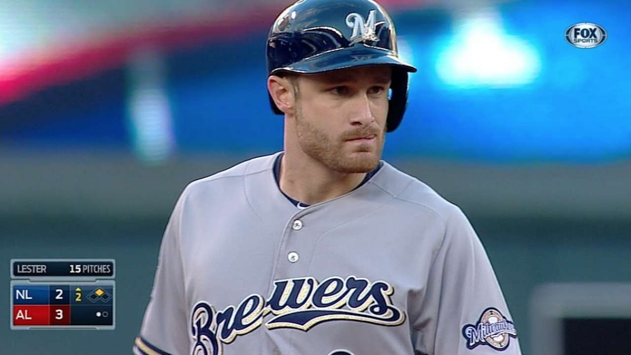 2014 ASG: Lucroy hits two RBI doubles