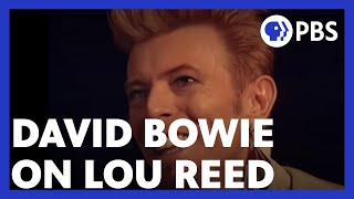 David Bowie on Lou Reed, Writing and New York | American Masters: In Their Own Words