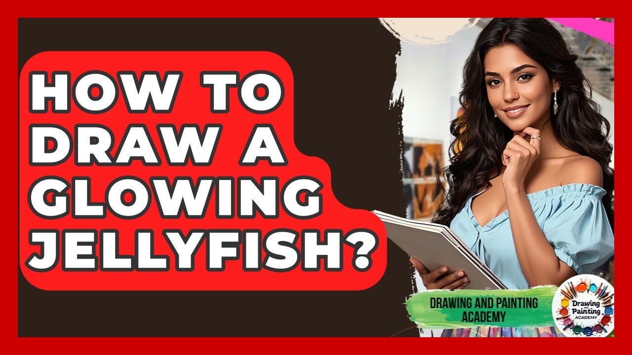 How To Draw A Glowing Jellyfish? - Drawing and Painting Academy