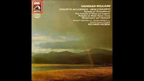 Vaughan Williams orch. Arnold Foster : Preludes fo...