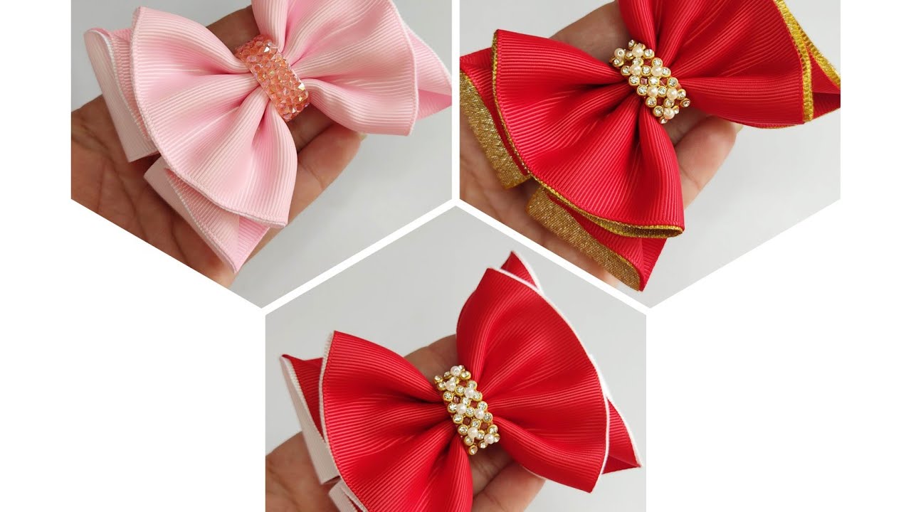 Laço Top 4 Coleção Festa ( Laço Dobradura 2) Fita N 9 🎀