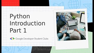 Python Introduction Part 1 - Weekly Class Prerequisites Machine Learning & AI 2021