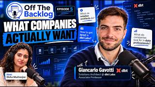 What Companies Actually Want From Data Professionals | Giancarlo, Solutions Architect @dbt Labs