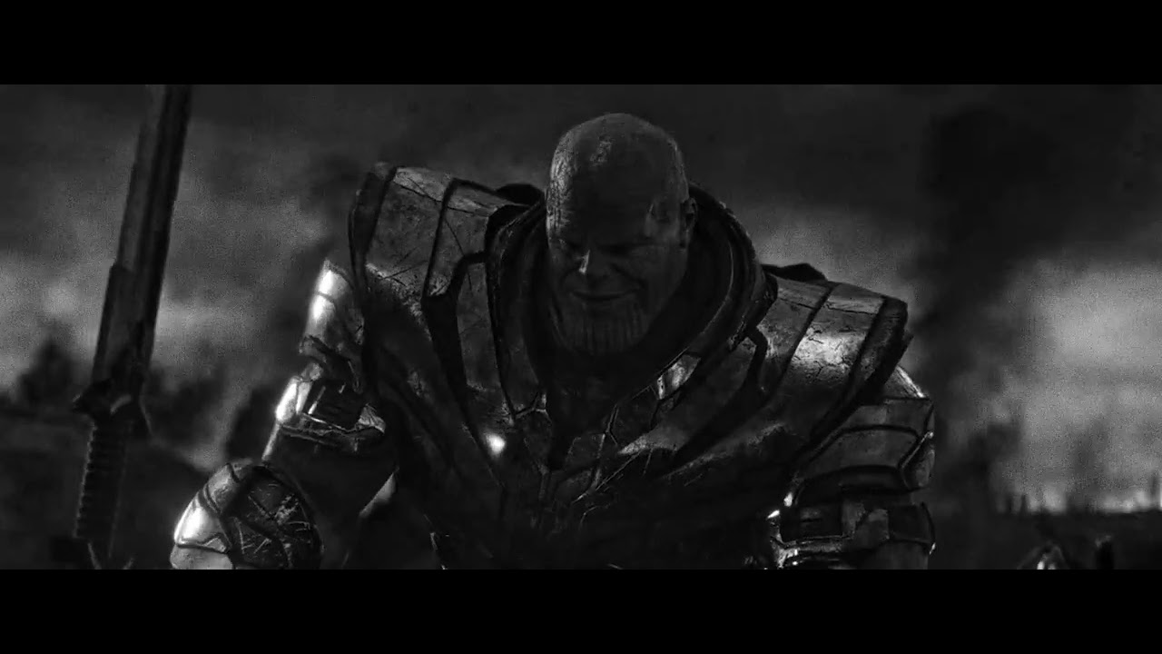 I am inevitable | Thanos Edit | Blue Void Blank