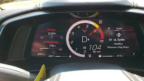Corvette C8 Redline Unlock at 500 Miles - Then FLOOR IT