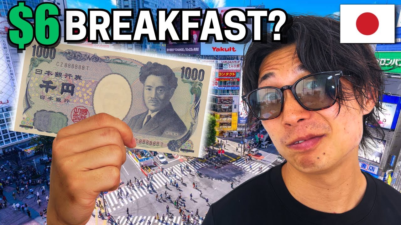 $6 Breakfast Challenge in Shibuya, Tokyo!