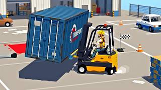 Forklift Simulator - Warehouse Cargo Loading Levels - Android Gameplay screenshot 4