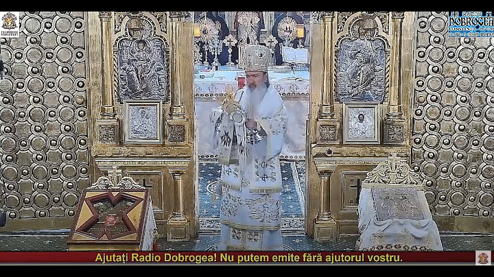 Liturghia Sf. Ioan Gură de Aur, oficiată de IPS Teodosie, Arhiepiscopul Tomisului