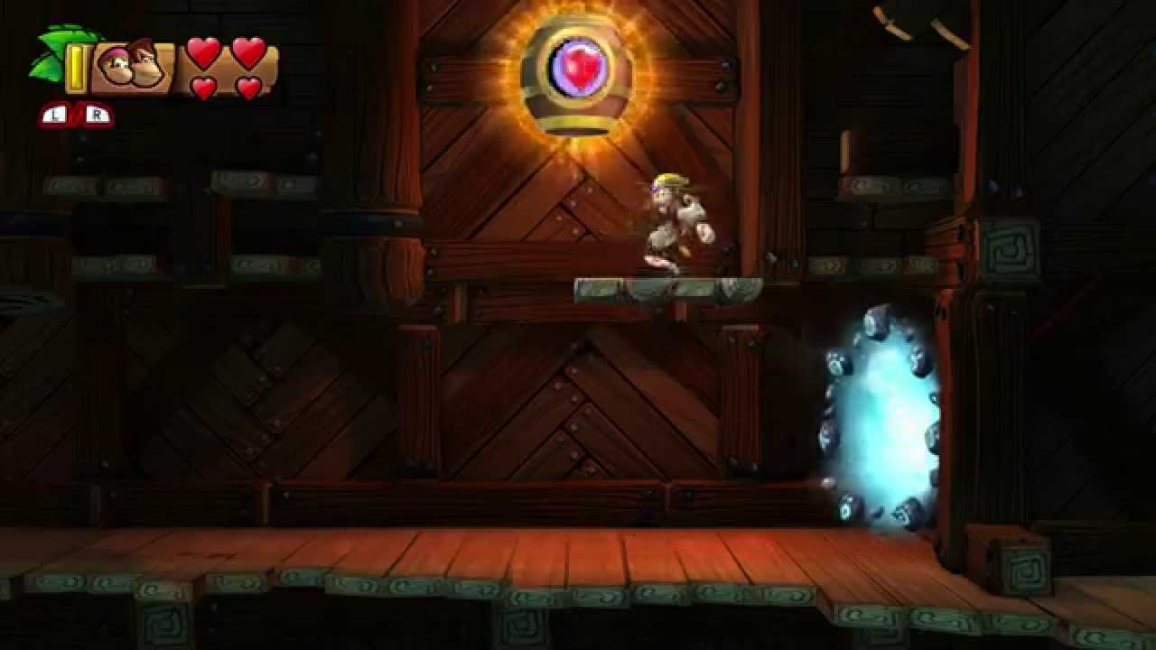 Donkey Kong Country Tropical Freeze: 3-5 Twilight Terror (2nd Secret Exit) [1080 HD]