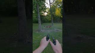 Akimbo Colt Commanders Dual Wield Colt Custom Shop #2a #9mm #1911 #Akimbo #pewpew #homestead #steel