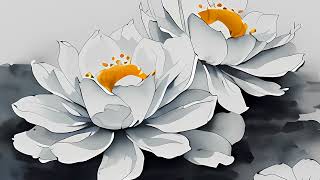 Discover SERENE Oriental Bliss with Lotus Flowers Under Sakura. screenshot 2